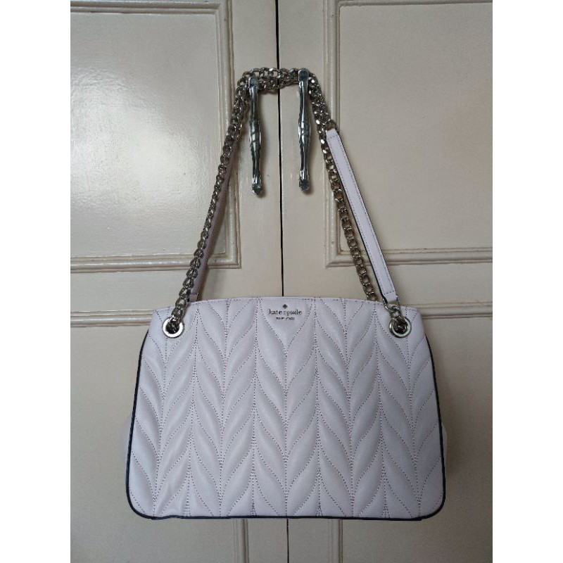 Kate Spade Briar Lane Quilted Leather Medium Convertible Shoulder Bag Purse  Handbag, (Rosy Cheeks) | Shopee Philippines
