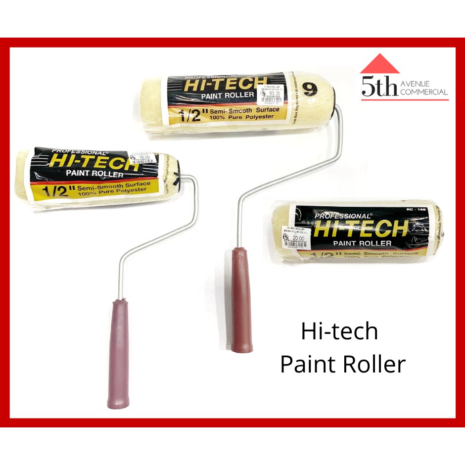 Hitech Paint Roller w/ handle 7" 9" Shopee Philippines