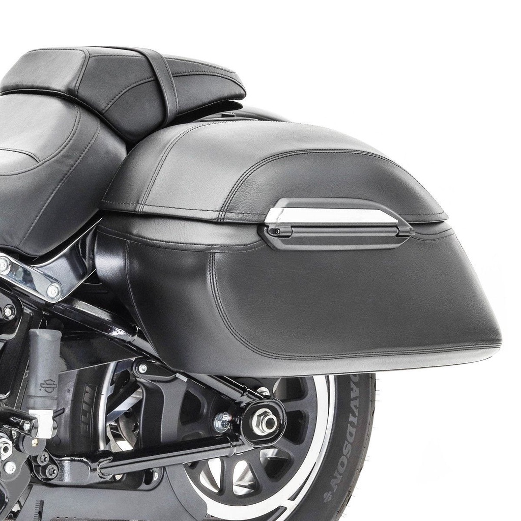 Universal Motorcycle Leather Hard Saddlebags for BMW R 18 R18 R1200