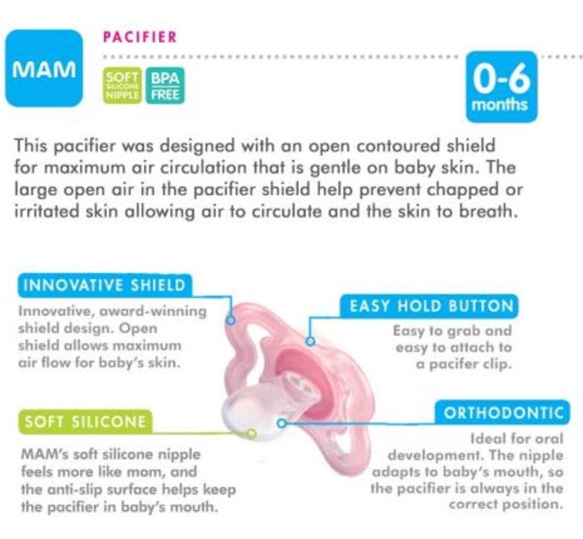 mini mam pacifier
