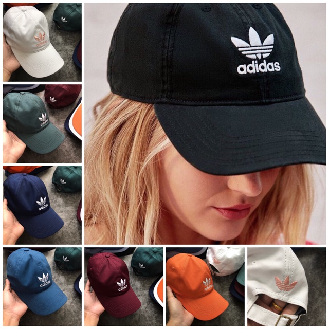 adidas originals women's relaxed tie dye strapback hat