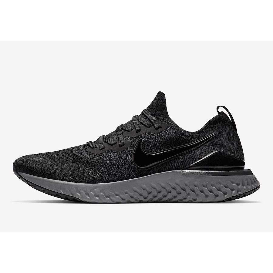 nike epic react flyknit 2 all black