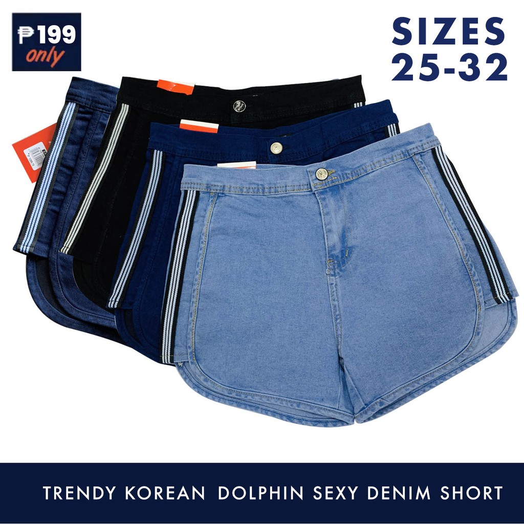 dolphin shorts maong