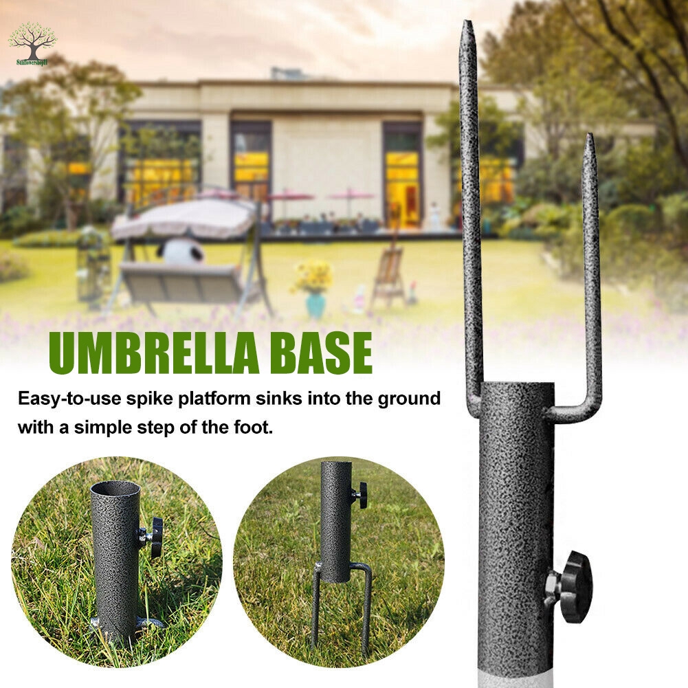 grey umbrella base