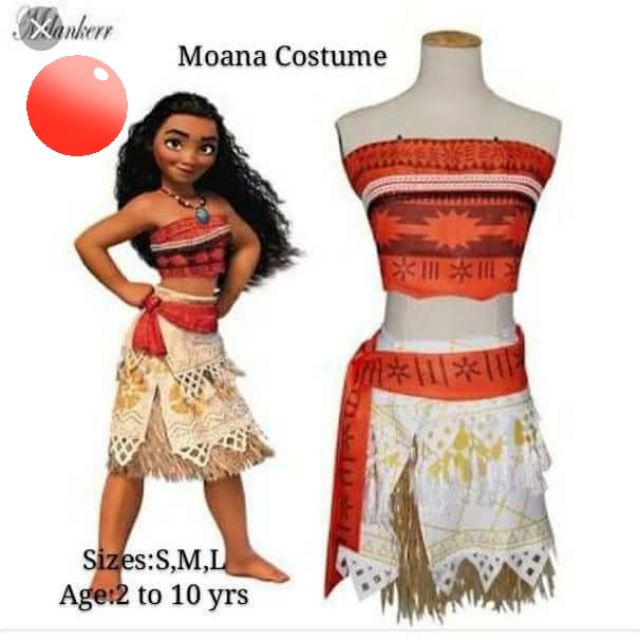 moana costume for kids