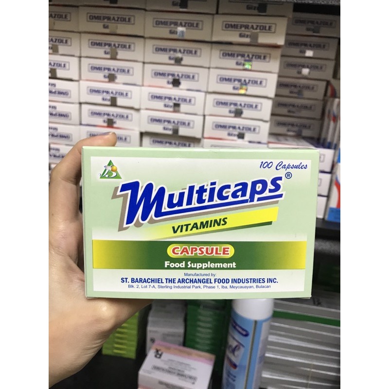 Multivitamins (Multicaps) 100pcs capsules Shopee Philippines