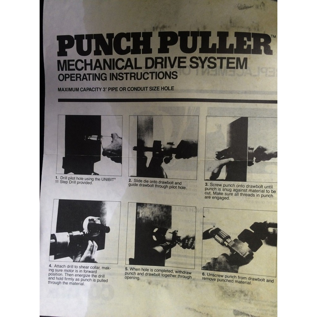 ****New in Box**** Mechanical Driver System Cobra Punch Puller