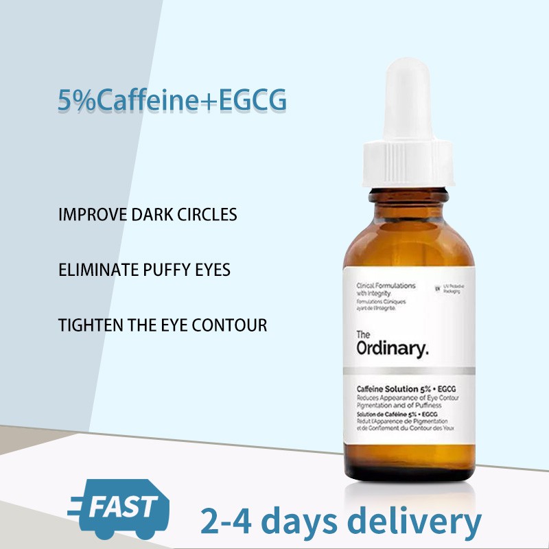 the ordinary caffeine solution wrinkles