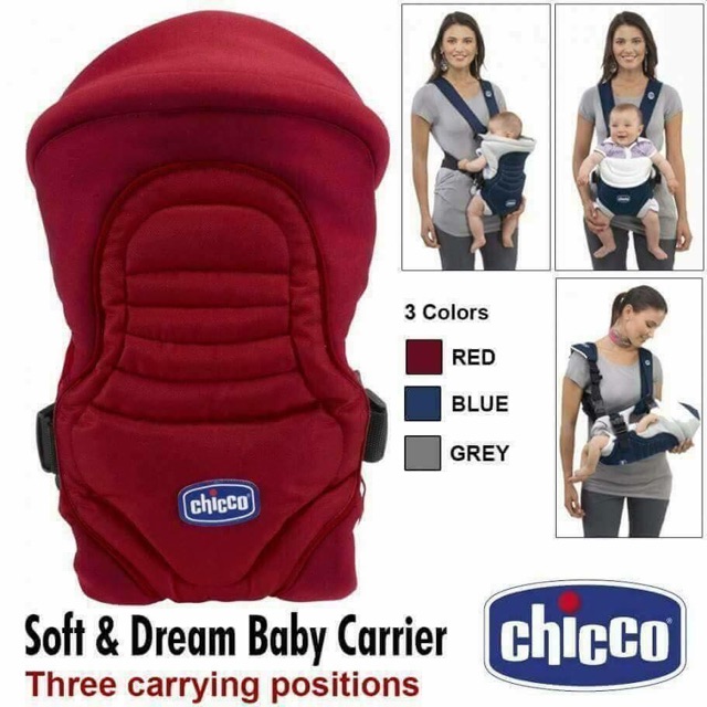 Free Sf Chicco Soft And Dream Baby Carrier Shopee Philippines