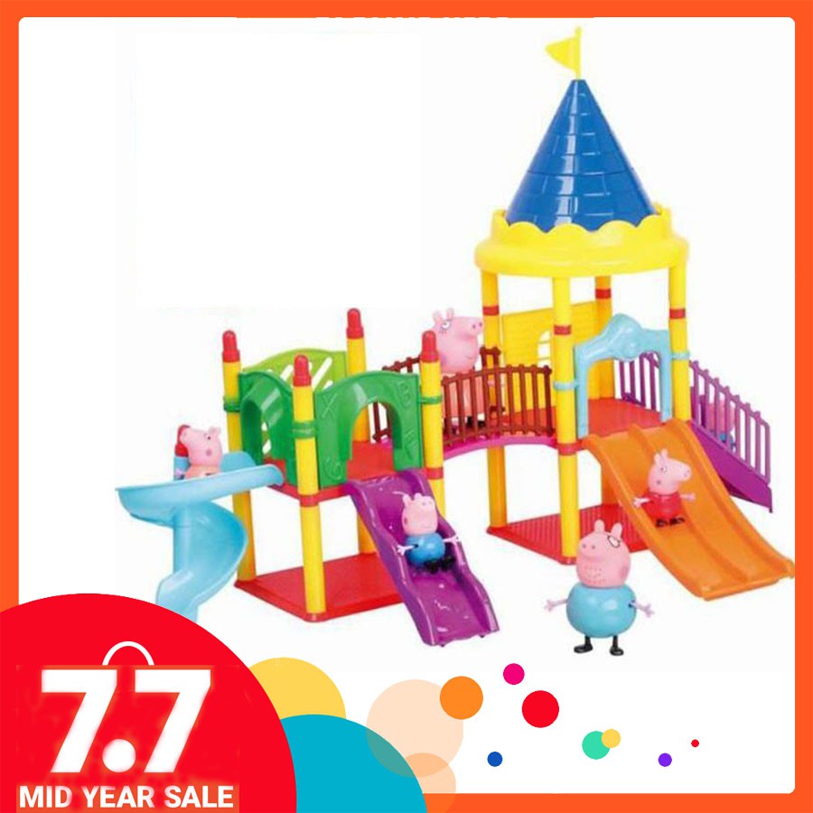 peppa pig playground set