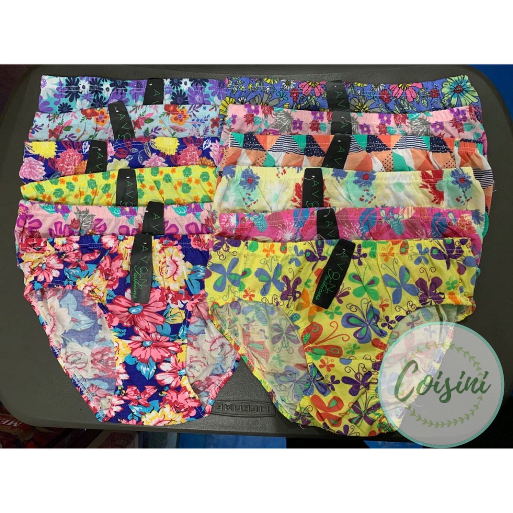Coisini 12 pcs Women's Avon Panty Underwear | Shopee Philippines