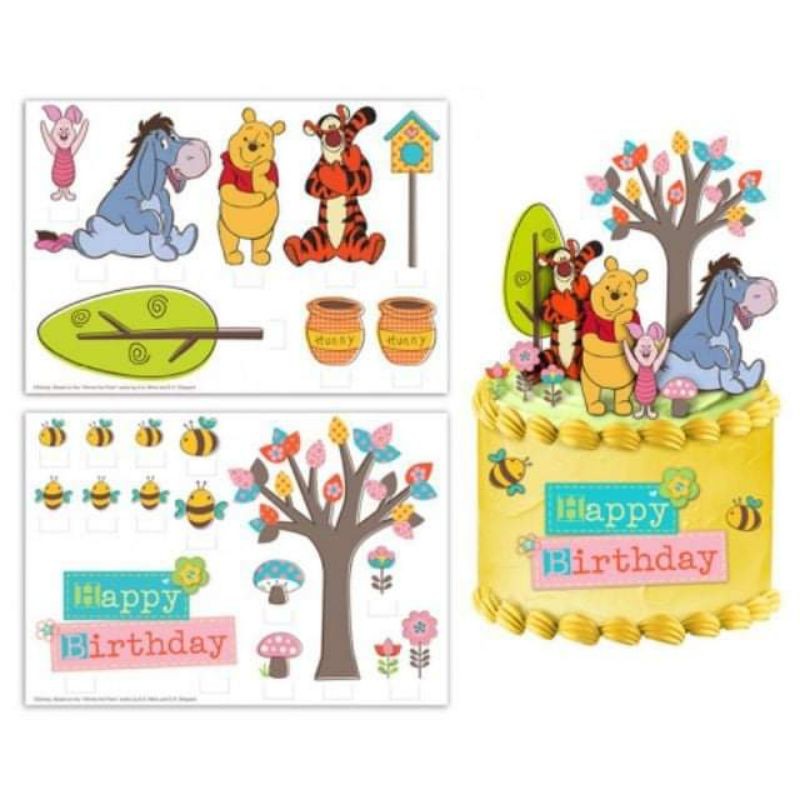 WINNIE THE Pooh cake toppers set! Shopee Philippines