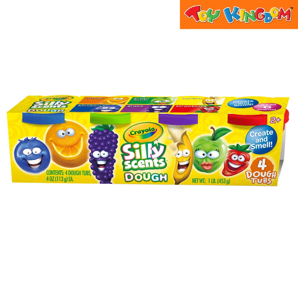 Crayola 4 oz Silly Scents 4 pcs Dough Set Shopee Philippines