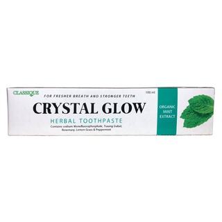 Classique Herbs Crystal Glow Toothpaste Organic Anti Bacterial Herbal Toothpaste #3