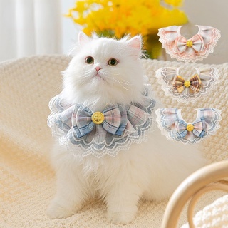 ⭐NEW⭐Cat Cute Plaid Bow-knot Exquisite Cat Dress-Up 3 Styles to Choose Cute Cat Clothes