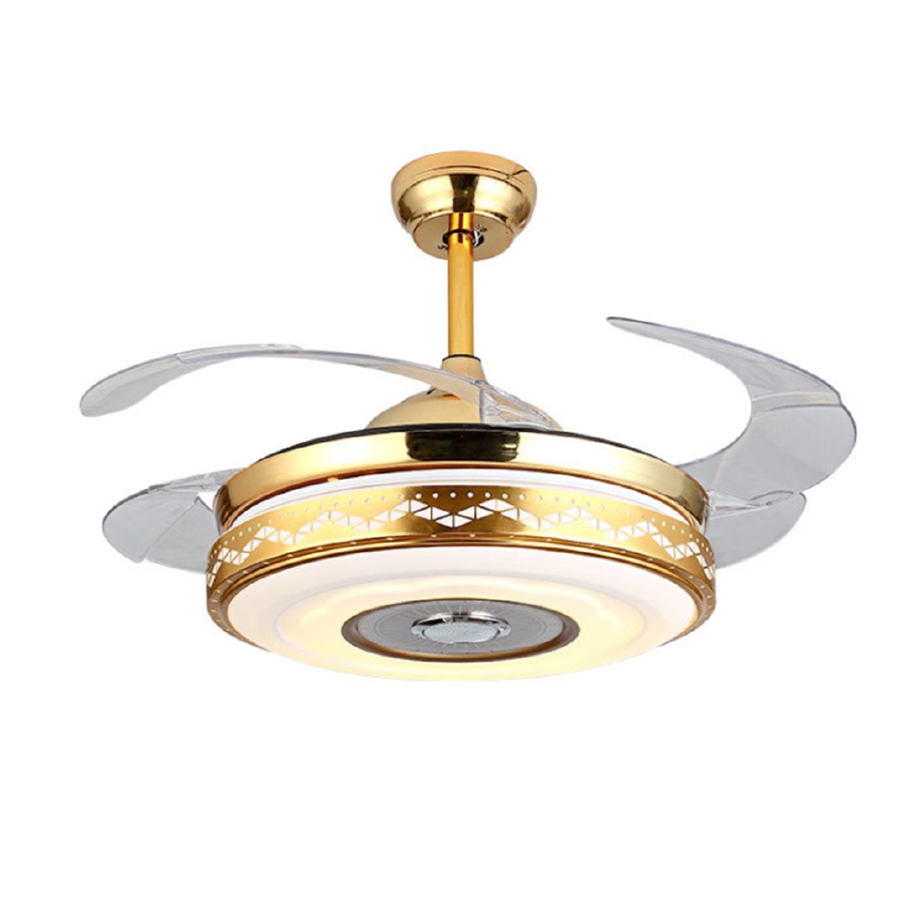 Fashionshow 42 Retractable Ceiling Fan Lamp W Light Remote