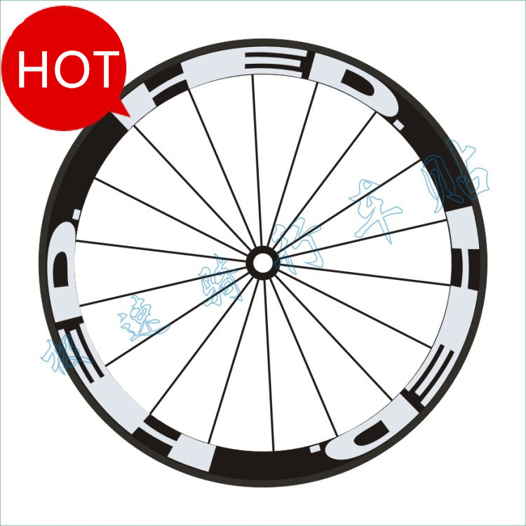 Hed 700c Bicycle Rims Sticker Clincher 304050607088mm Decal Road