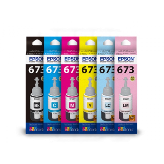 Epson T673 Continuous Ink Bottle | Shopee Philippines