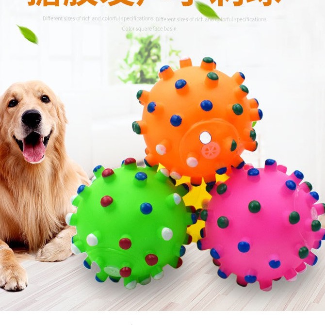 dog toy ball in a ball
