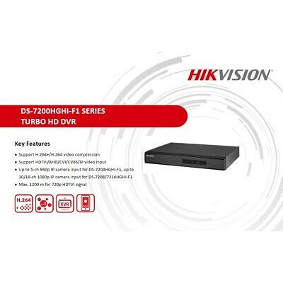 Ds 78hghi F1 Kn Hikvision H 264 1080p Lite 8ch 1sata 1u Dvr Audio I O 1 1 100m X 1 Hdmi X 1 Shopee Philippines