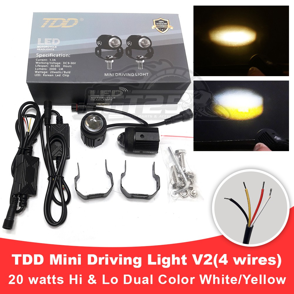 Tdd Mini Driving Light Version 2 4