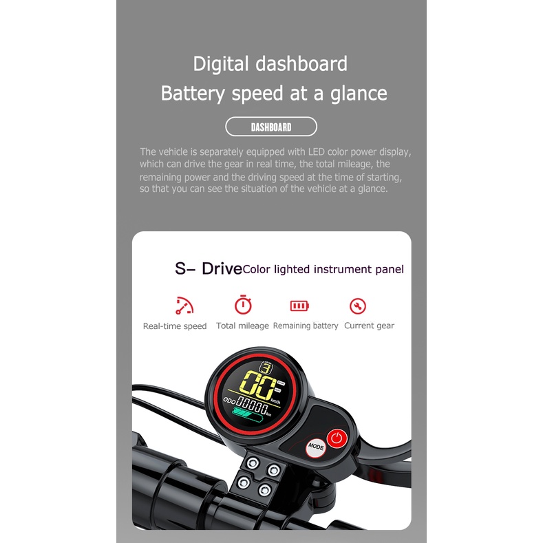 Foldable Electric Scooter Biker, Adult Electric Scooter  35km/h All Aluminum Alloy Mini Scooter - Image 5