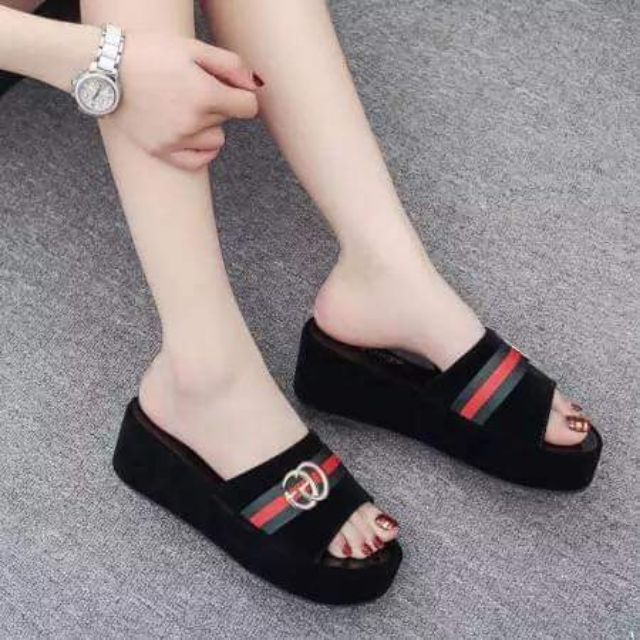 korean wedge sandals