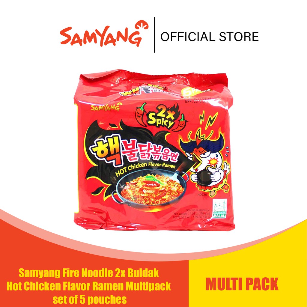 Samyang Fire Noodle X Buldak Hot Chicken Flavor Ramen Shopee