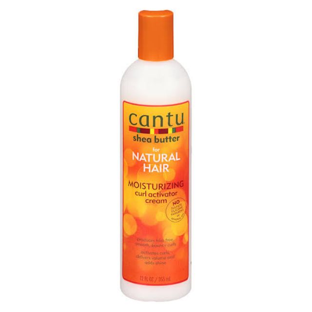 Cantu Moisturizing Curl Activator Cream On 4c Hair