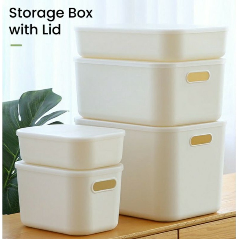 Japanese Style Storage Box Muji Shelf Organizer Plastic Container Box ...