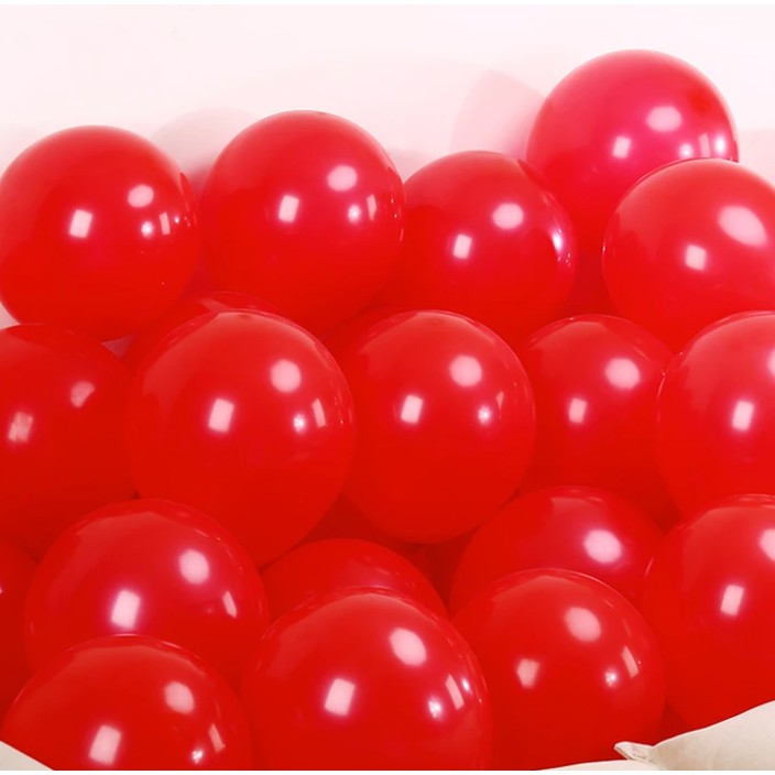 25pcs 5 inch / 10 inch  / 12 inch RED (ORDINARY) Color Balloon