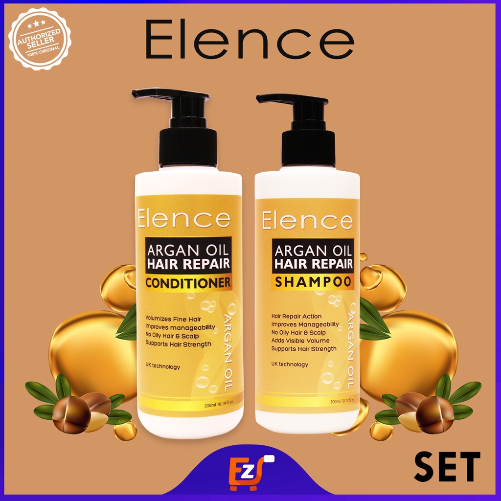 EZ DEAL Elence Argan Oil Hair Repair Shampoo & Conditioner Set For