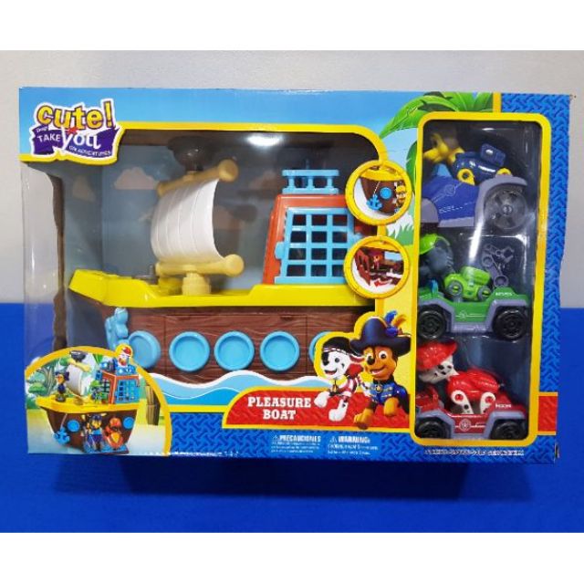 paw patrol boat toy