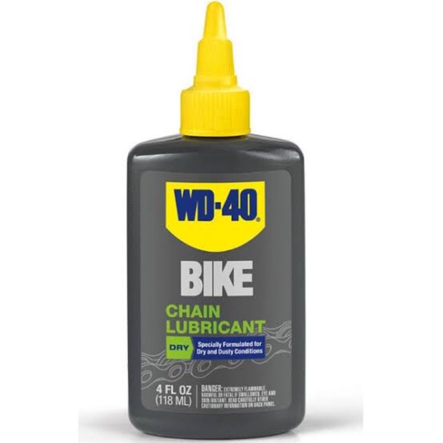 wd 40 dry bike lube