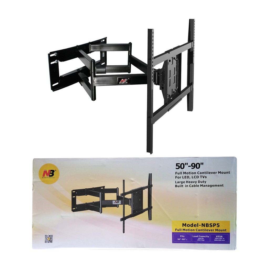 Full Motion Cantilever Mount / NBSP5 50"90" North Bayou Shopee