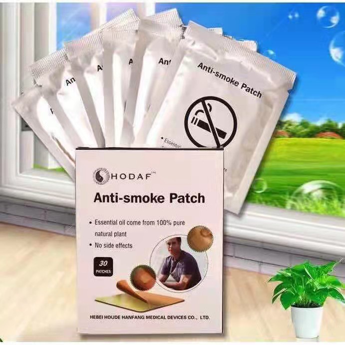 Original Effective 30pcs 100 Natural Ingredient Hodaf Anti Smoke Patch Stop Quit Smoking Herbal 