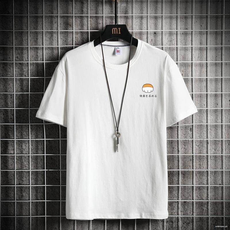 white t shirt and coat