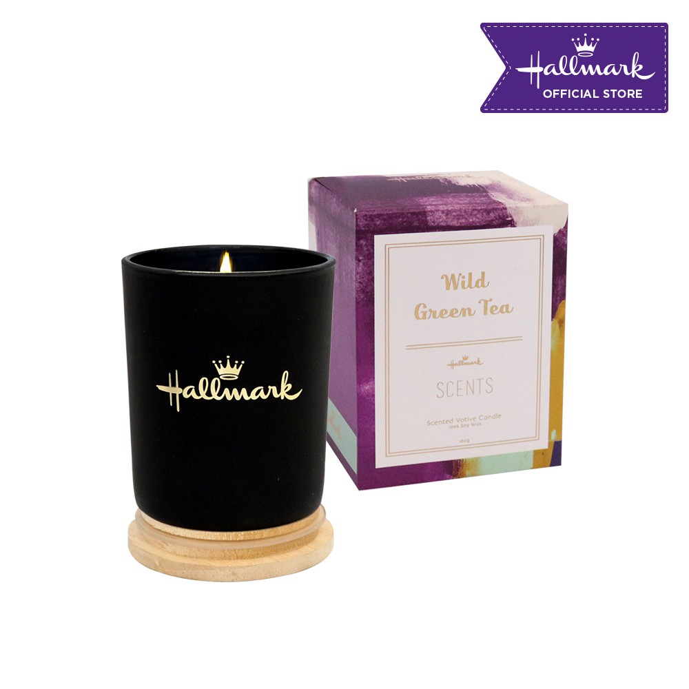 Hallmark Scented Votive Candle 160g (Wild Green Tea) Shopee Philippines