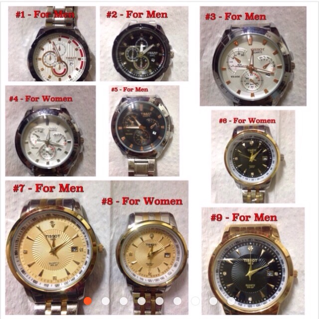 Tissot Wrist Watch | Shopee Philippines