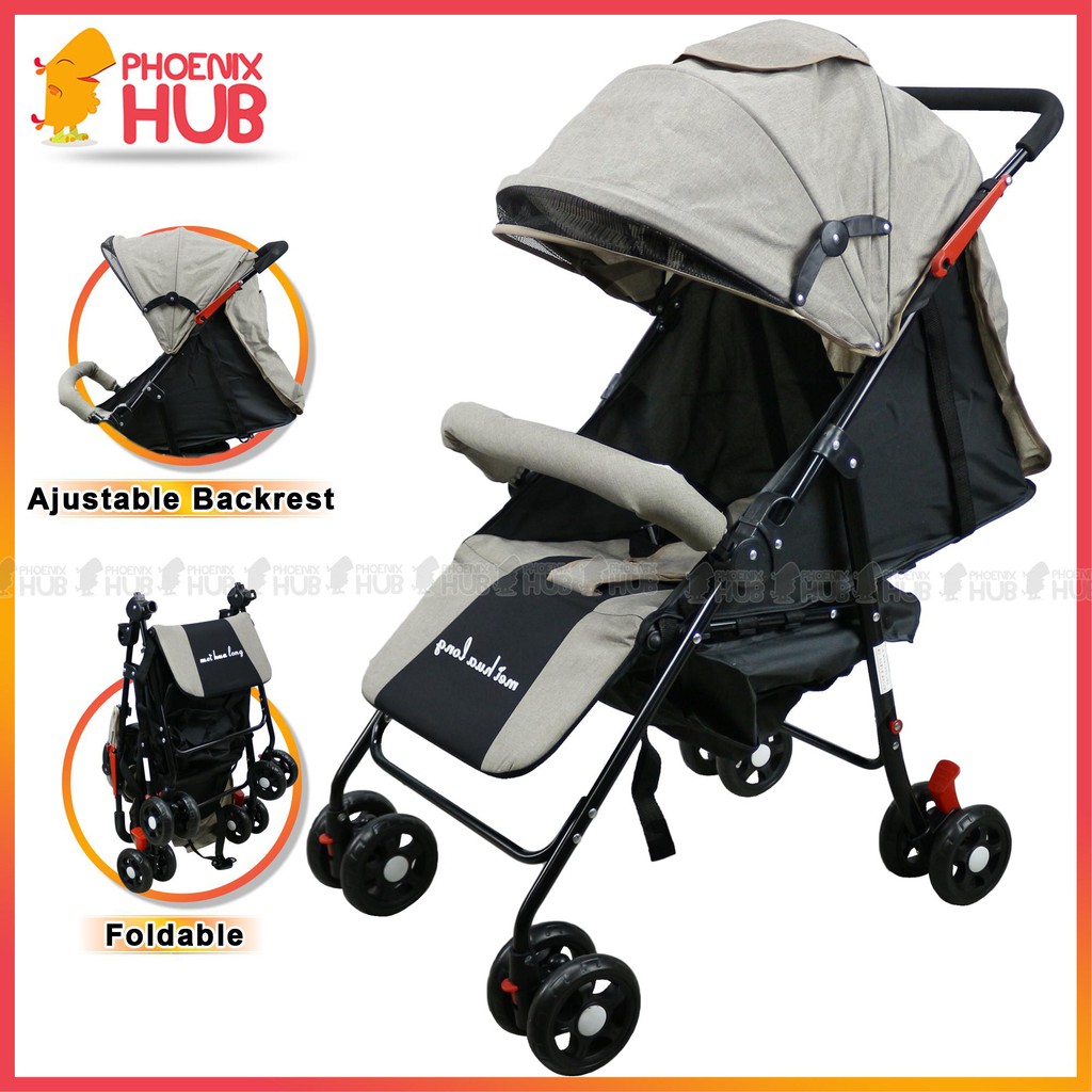 super folding stroller