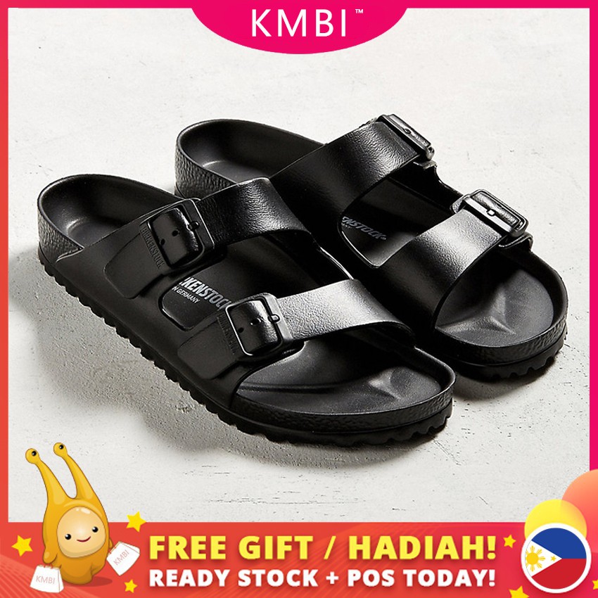 Birkenstock black Eva two strap for men and women unisex cod | Shopee