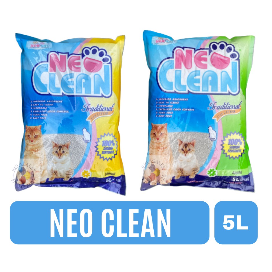 Neo Clean Traditional Clumping Cat Litter 5L Shopee Philippines