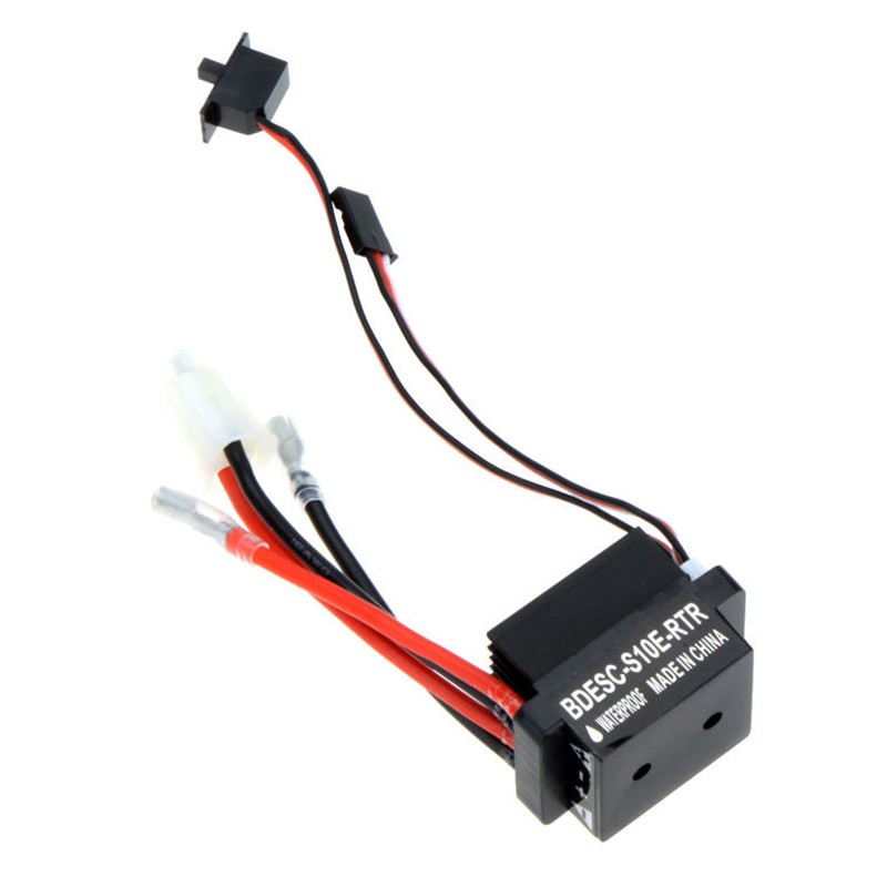 320A 6-12V Brushed ESC Speed Controller W/2A BEC for RC Boat U6L5 ...