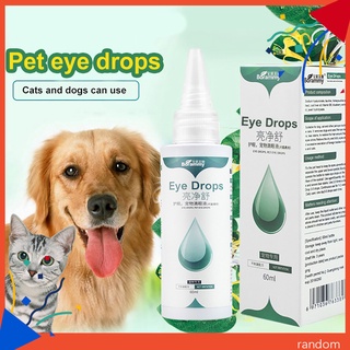 ♥RAN♥60ml Pet Supplies Dog Cat Remove Tear Stains Dirt Health Care Liquid Eye Drops