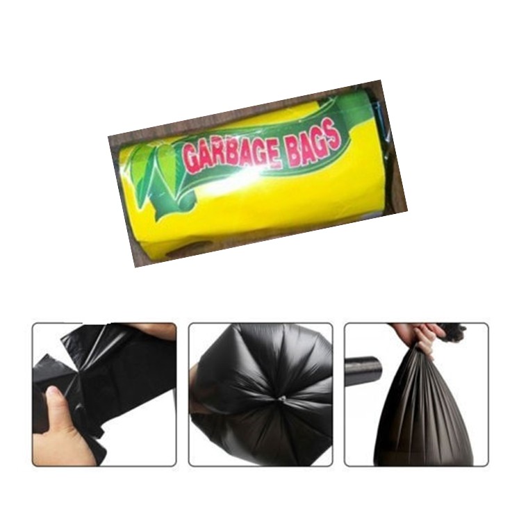 1 Roll Garbage Bag Kitchen Trash Bag Toilet Size 50 X 60 ...