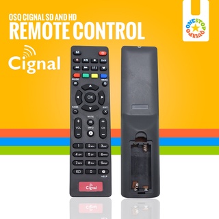 OSQ Replacement Cignal Remote Control for Cignal HD TV Box GUASC1TMO20/SC1TAL20/Changhong Silver