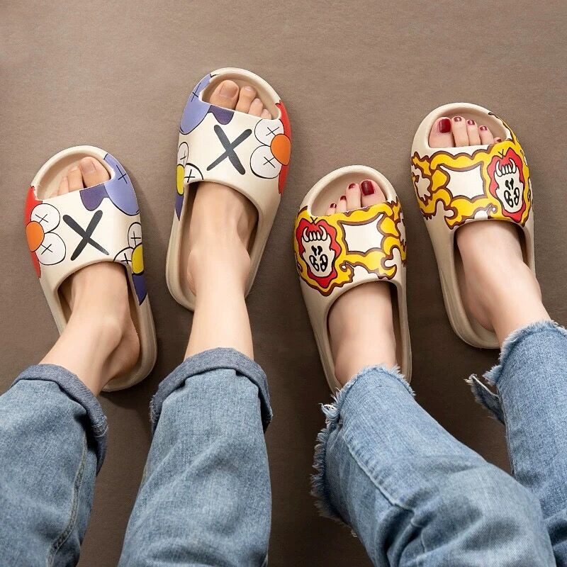 yeezy slides spongebob