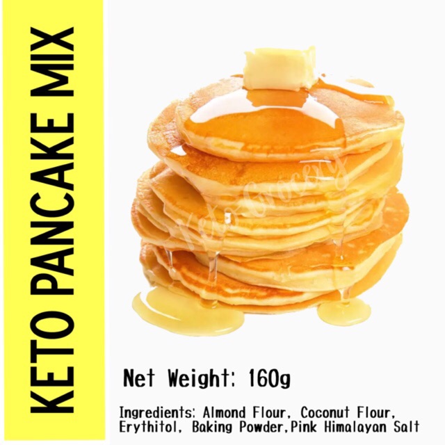 Keto Low Carb Pancake Mix Made Of Keto Approved Ingredients Shopee Philippines