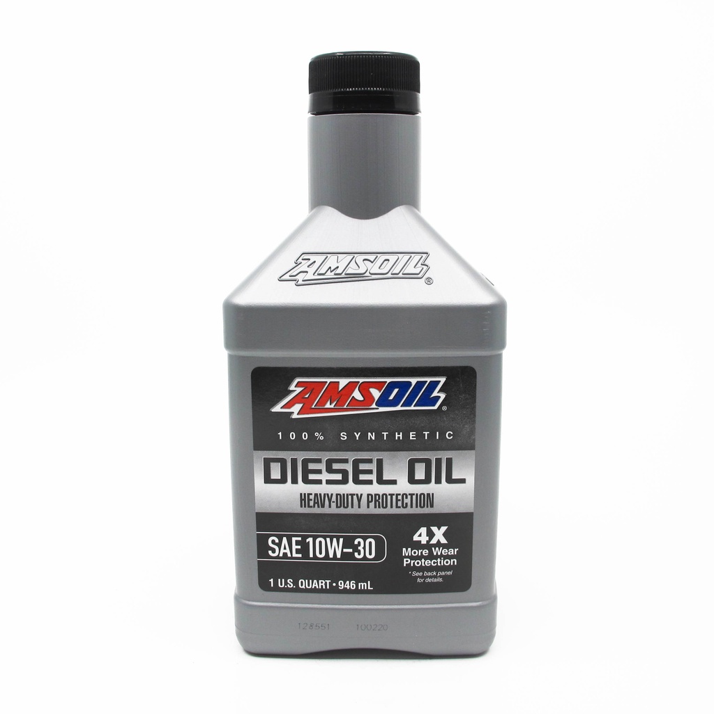 AMSOIL 10W30 Diesel Heavy Duty Engine Oil Fully Synthetic (1 Quart ...