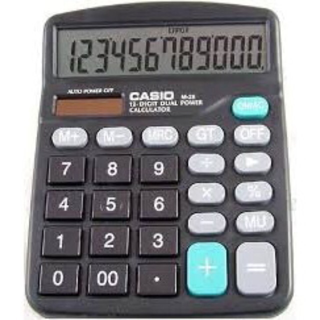 Casio Calculator 12 Digit M28 Shopee Philippines